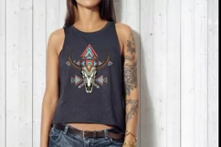 Western design png cow skull png sublimation Product Image 2