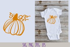 Fall SVG. Pumpkins collection Daddys little pumpkin Product Image 6