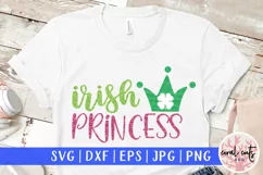 Irish Princess - St. Patrick's Day SVG EPS DXF PNG Product Image 1