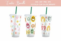 Starbucks Cold Cup 24oz, Easter SVG Bundle, Spring Template Product Image 3