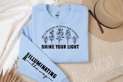 Be a Beacon of Hope for Others Shine Your Light Sleeve SVG Product Image 3