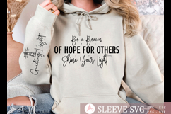 Be a Beacon of Hope for Others Shine Your Light Sleeve SVG Product Image 1