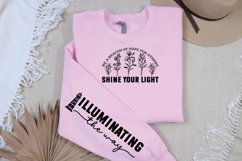 Be a Beacon of Hope for Others Shine Your Light Sleeve SVG Product Image 2