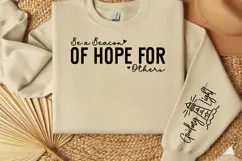 Be a Beacon of Hope for Others Sleeve SVG, Inspirational SVG Product Image 2