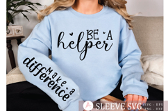 Be a helper Sleeve SVG Design Product Image 3