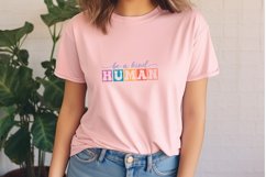 Be A Kind Human SVG ,Christmas SVG Design Product Image 3
