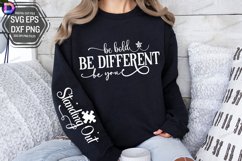 Be Bold Be Different Be You Sleeve SVG, Entrepreneur SVG Product Image 3