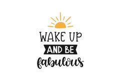 Be Fabulous SVG Cut File Product Image 1