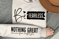 Be Fearless SVG Design Product Image 3