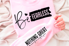Be Fearless SVG Design Product Image 2