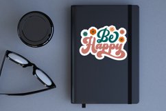 Be happy Sticker PNG Product Image 3