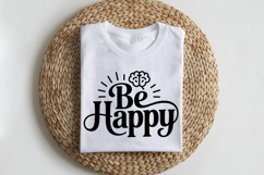 Be Happy SVG | Mental Health SVG Product Image 2