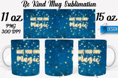 Be Kind Quotes Mug Wrap Sublimation|Be Kind 11Oz Mug|15Oz Product Image 1