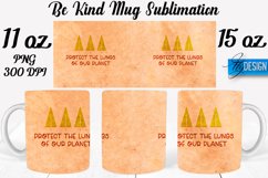 Be Kind Quotes Mug Wrap Sublimation|Be Kind 11Oz Mug|15Oz Product Image 1