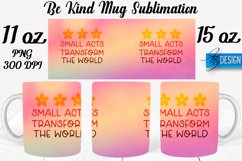 Be Kind Quotes Mug Wrap Sublimation|Be Kind 11Oz Mug|15Oz Product Image 1