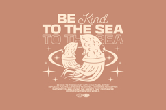 Sea Life Typography T-shirt Design Bundle Product Image 7