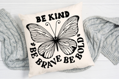Be Kind Be Brave Be Bold SVG Design Product Image 3