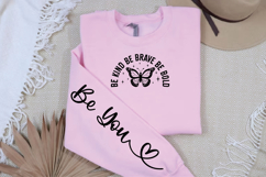 Be kind be brave be bold Sleeve SVG, Kindness SVG Product Image 2