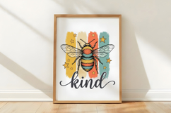 Be Kind Bee Preppy Striped PNG Product Image 4