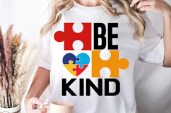 Be kind svg, Autism SVG Product Image 1