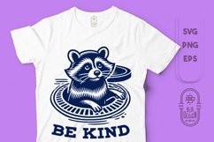 Be Kind | Kindness Saying | Cute Raccoon Design Product Image 1
