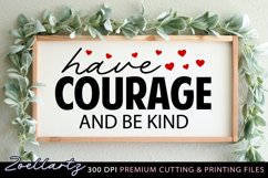 Be Kind SVG Cut File Inspirational Motivational Quote SVG Product Image 3