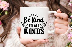Be Kind To All Kinds SVG | Be Kind SVG | Kindness SVG Product Image 3