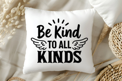 Be Kind To All Kinds SVG | Be Kind SVG | Kindness SVG Product Image 5
