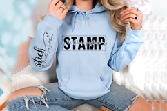 Be like a postage stamp Sleeve SVG Design Product Image 3