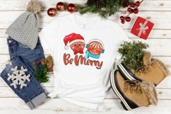 Be Merry Sublimation | Gingerbread Faces Sublimation Product Image 2