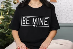 Be Mine SVG, Be Mine Heart SVG, valentines Day SVG Cut File Product Image 2
