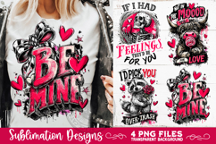 Sarcastic Valentine PNG Funny Sublimation 4 Designs Product Image 4