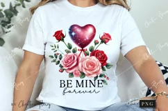 Be Mine Valentines Quote PNG | Valentines Day PNG Product Image 3