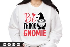 Be Mine Gnomie - Valentine&#039;s Day SVG Design Product Image 1