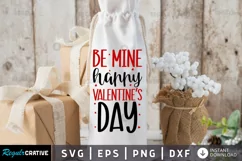 Be mine happy valentine's SVG, Valentine's Day SVG Design Product Image 1