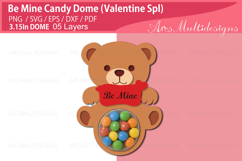 Be Mine Candy Dome holder Product Image 3