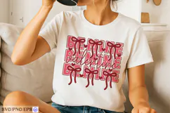 Be Mine Valentine Be Mine Valentine PNG SVG T-shirt Design Product Image 2