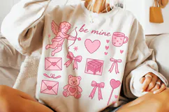 Be Mine Valentine PNG, Valentine's Day Sublimation, Cupid Product Image 2