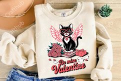 Be mine valentine PNG, retro Valentines day sublimation PNG Product Image 2
