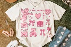 Be Mine Valentine PNG, Valentine's Day Sublimation, Cupid Product Image 5