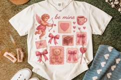 Be Mine Valentine's Day PNG, Love PNG, Xoxo PNG, Cupid PNG Product Image 4