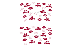 be mine valentine starbucks 24oz cold cup tumbler wrap svg presized template for tumbler venti suitable for cutting machine or sublimation