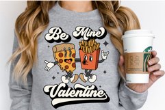 Be Mine Valentine SVG File Retro Valentines SVG Design