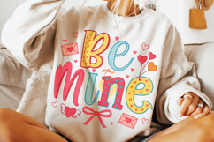Be Mine PNG, Valentine's Day PNG, Cupid PNG, Love Xoxo PNG Product Image 2