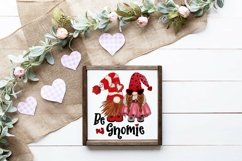 Be My Gnomie Sublimation | Valentines Gnomes Print Product Image 4