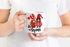 Be My Gnomie Sublimation | Valentines Gnomes Print Product Image 2