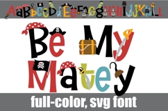 Be My Matey Color Font Product Image 1