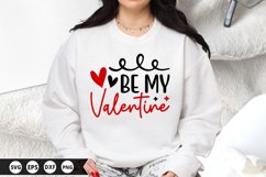 Be My Valentine - Valentine&#039;s Day SVG Design Product Image 1