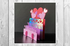 3D BE MY VALENTINE POP UP Product Image 3
