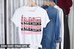 Be my valentine - Valentine's Day Retro Design Product Image 1
